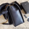 Fashion YSL Saint Laurent Niki Medium Smooth Leather Bag Black