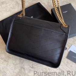 Fashion YSL Saint Laurent Niki Medium Smooth Leather Bag Black