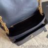 Fashion YSL Saint Laurent Niki Medium Smooth Leather Bag Black