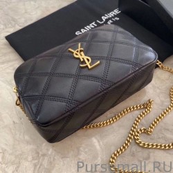 AAA+ YSL Saint Laurent Quilted Chain Bag Black