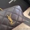 AAA+ YSL Saint Laurent Quilted Chain Bag Black