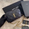 AAA+ YSL Saint Laurent Quilted Chain Bag Black