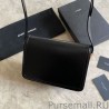 Knockoff YSL Saint Laurent Solferino Medium Monogram Satchel Bag Black