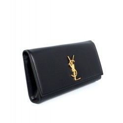 Copy YSL Saint Laurent Leather Clutch