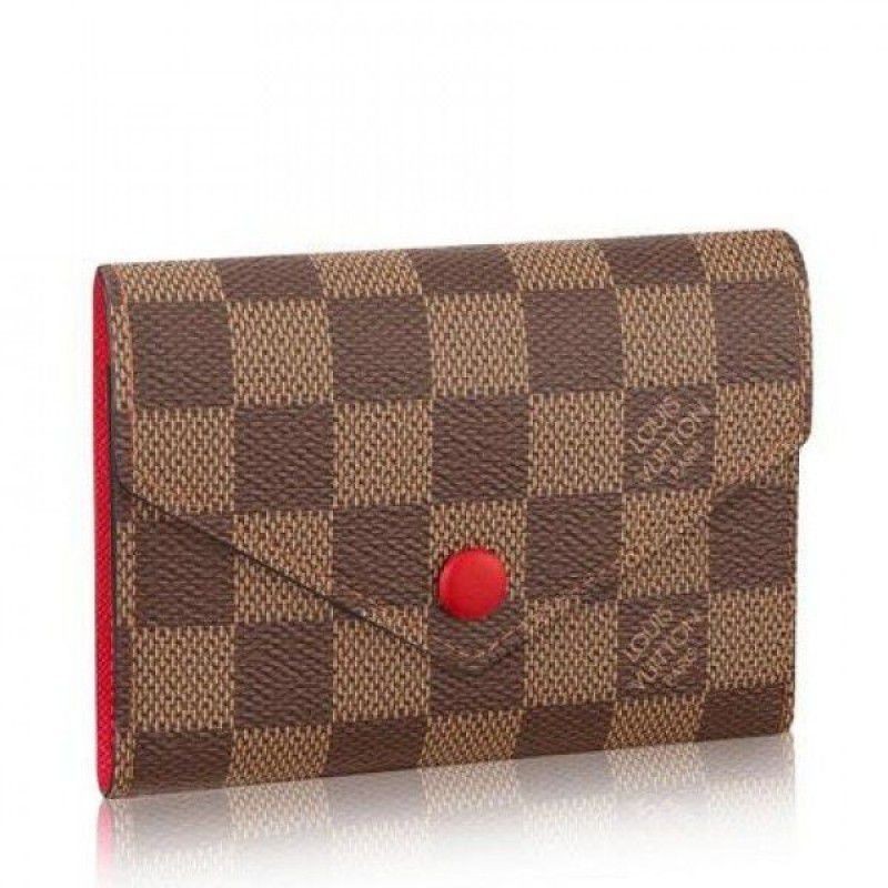 Inspired Victorine Wallet Damier Ebene N41659