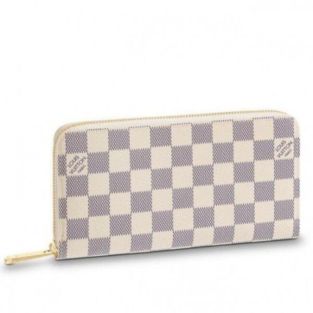 Knockoff Zippy Wallet Damier Azur Canvas N41660