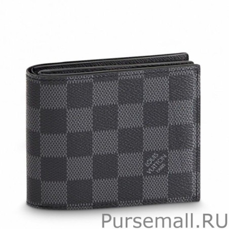 UK Amerigo Wallet Damier Graphite N60053