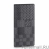 Knockoff Brazza Wallet Damier Graphite 3D N60436