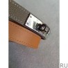 UK Hermes Kelly Belt Taupe Epsom Leather