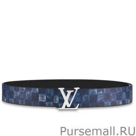 Knockoff LV Initiales 40MM Reversible Belt Damier Salt M0378Q