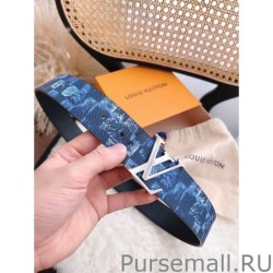 Knockoff LV Initiales 40MM Reversible Belt Damier Salt M0378Q