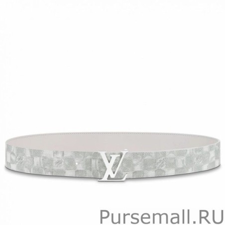 High Quality LV Initiales 40MM Reversible Belt Damier Salt MP300V