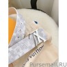 High Quality LV Initiales 40MM Reversible Belt Damier Salt MP300V