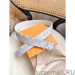 High Quality LV Initiales 40MM Reversible Belt Damier Salt MP300V