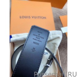 High Quality LV Initiales 40MM Reversible Belt Monogram Eclipse M0285V