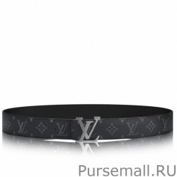 UK LV Initiales 40MM Reversible Belt Monogram Eclipse M9043S