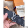 UK LV Initiales 40MM Reversible Belt Monogram Eclipse M9043S