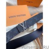 UK LV Initiales 40MM Reversible Belt Monogram Eclipse M9043S