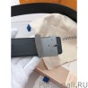 Wholesale LV Initiales 40MM Reversible Belt Suede M6875P