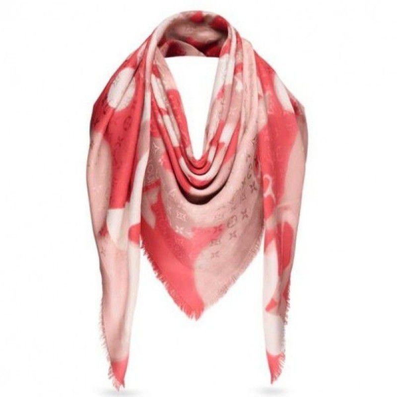 Perfect X-Ray Monogram Shawl M70425