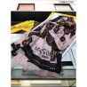 Top Monogram Cashmere Silk Scarves Pink