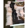 Top Monogram Cashmere Silk Scarves Pink