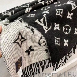 Luxury Black Daily LV Scarf M76701