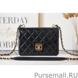 AAA+ Flap Bag AS2841 Black