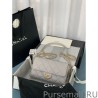 7 Star Flap Bag With Pearl And Woven Chain CC Logo AS2563 02