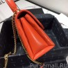 Designer Flap Bag With Top Handle AS1175 Orange