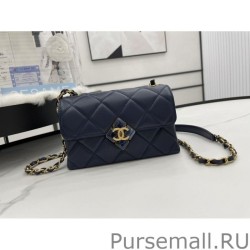 Inspired Geometric Flap Bag AS2634 Blue