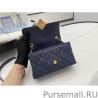 Inspired Geometric Flap Bag AS2634 Blue