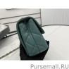 Replicas Geometric Flap Bag AS2634 Green