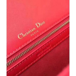 Fashion Christian Dior Diorama Flap Bag M0422 Red