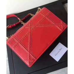 Fashion Christian Dior Diorama Flap Bag M0422 Red