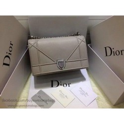 Wholesale Dior Diorama Bag Original Leather CD12L Grey