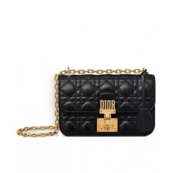 Knockoff Dior Small Dioraddict Flap Bag M5817 Black