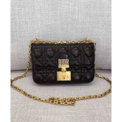 Knockoff Dior Small Dioraddict Flap Bag M5817 Black