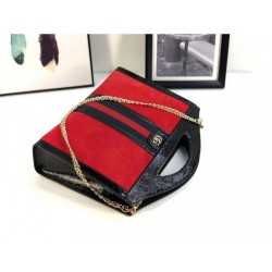 Luxury Ophidia Medium Top Handle Tote Bag 512957 Red
