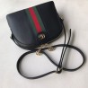 High Ophidia Small Shoulder Bag 499621 Black