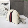 High Ophidia Small Shoulder Bag 499621 White