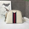 High Ophidia Small Shoulder Bag 499621 White