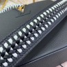 Top Quality Capucines PM Bag With Braided Handle M55083 Black