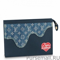 7 Star Pochette Voyage MM Monogram Denim M45961