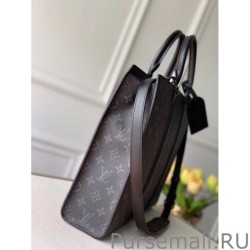 Luxury Sac Plat Horizontal Zippe Bag Monogram Eclipse M45265