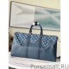 1:1 Mirror Keepall Bandouliere 50 Leather Denim M45975