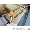 1:1 Mirror Keepall Bandouliere 50 Leather Denim M45975