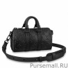 High Keepall XS Bag Monogram Seal Leather M57960