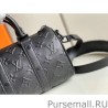 High Keepall XS Bag Monogram Seal Leather M57960