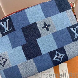 High Quality City Pouch Monogram Denim M68761